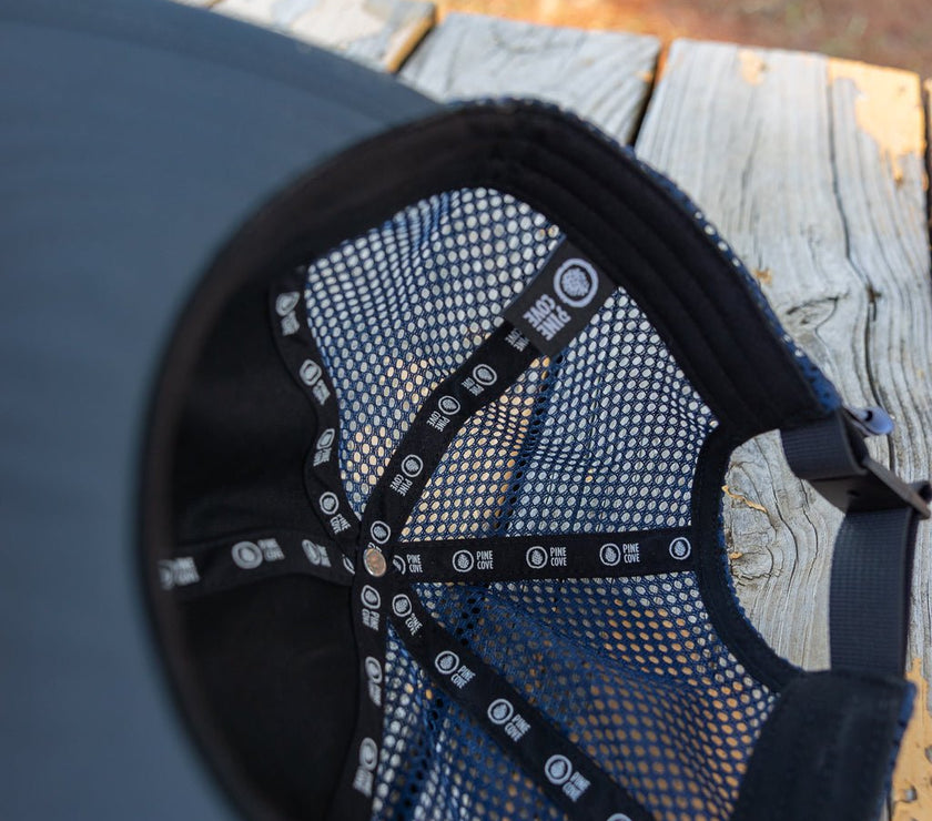Mesh Hat - Blue - Pine Cove Web Store