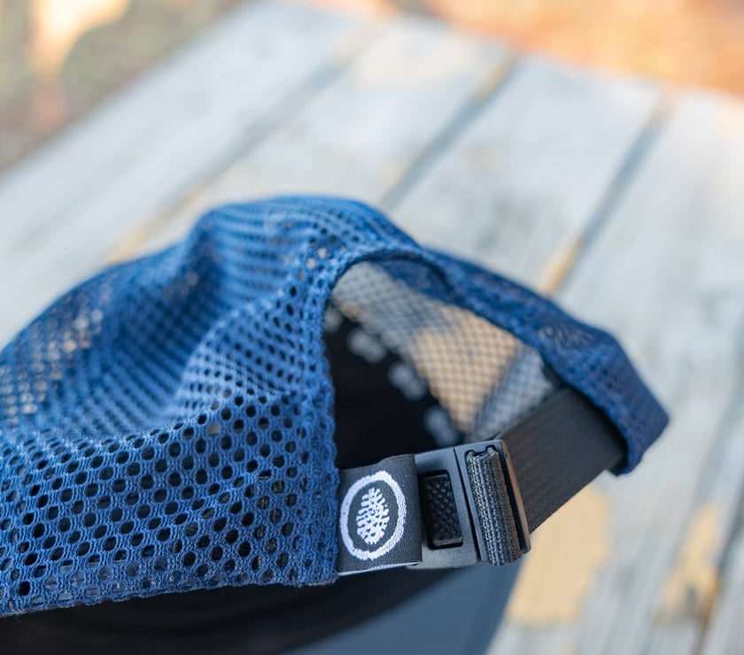 Mesh Hat - Blue - Pine Cove Web Store