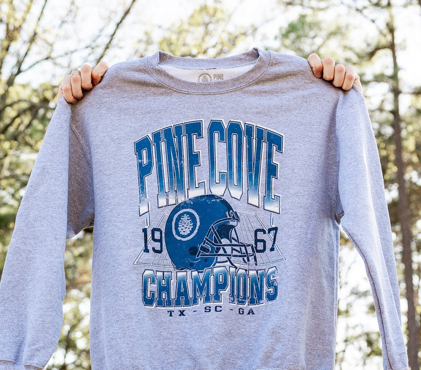 Youth Vintage Champions Crew - Pine Cove Web Store
